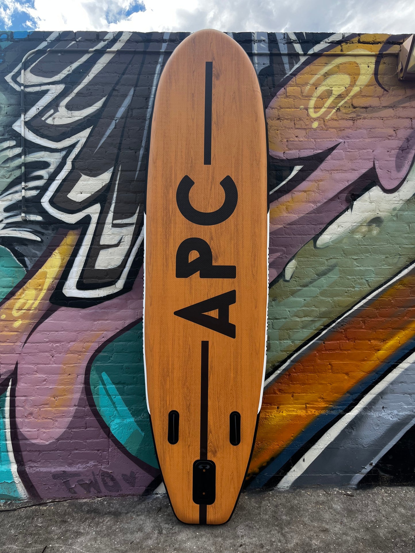 Rustic 11' Inflatable Paddle Board Package