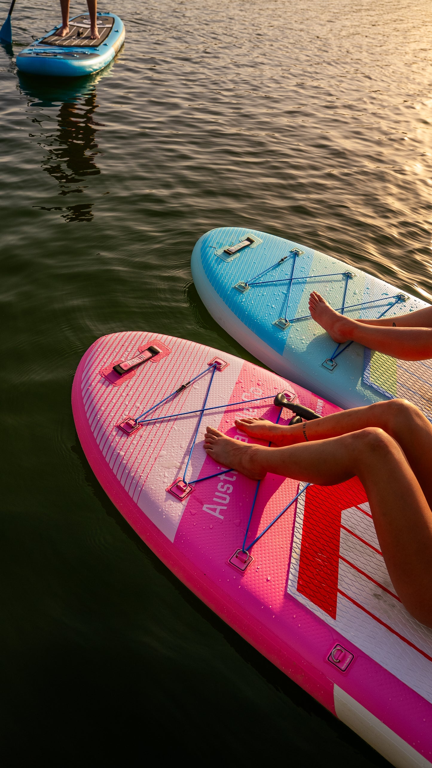 Austin Paddle Co 'Pink Lady' 10'6ft Inflatable Stand-Up Paddle Board Package