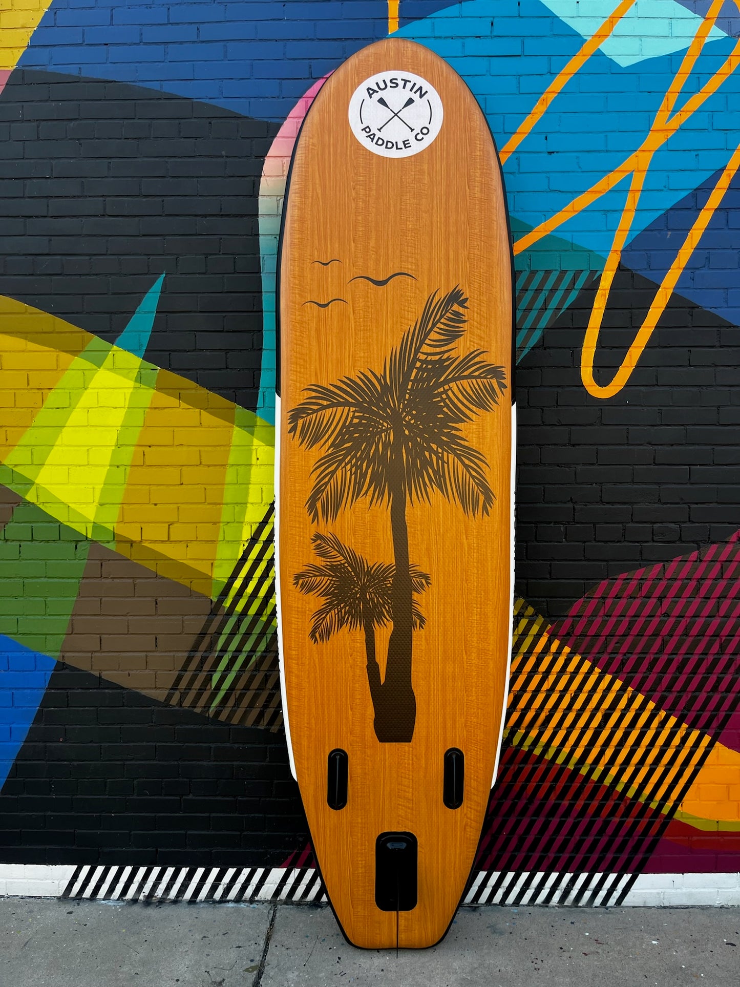 Austin Paddle Co 'The Rustic 2.0' 11ft Inflatable Stand-Up Paddle Board Package