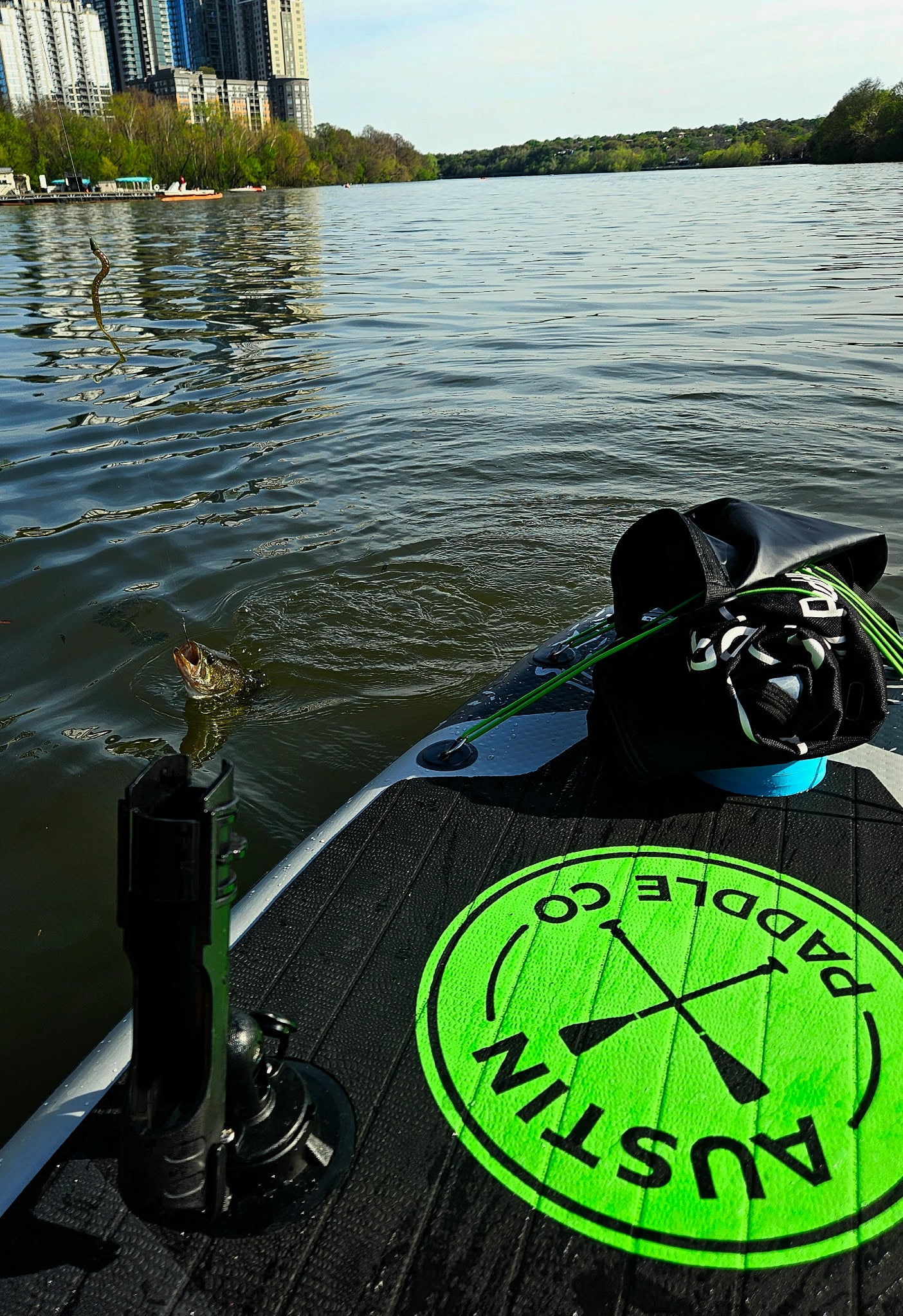 Austin Paddle Co. 'The Green Belt' 11'6" Fishing Stand-Up Paddleboard