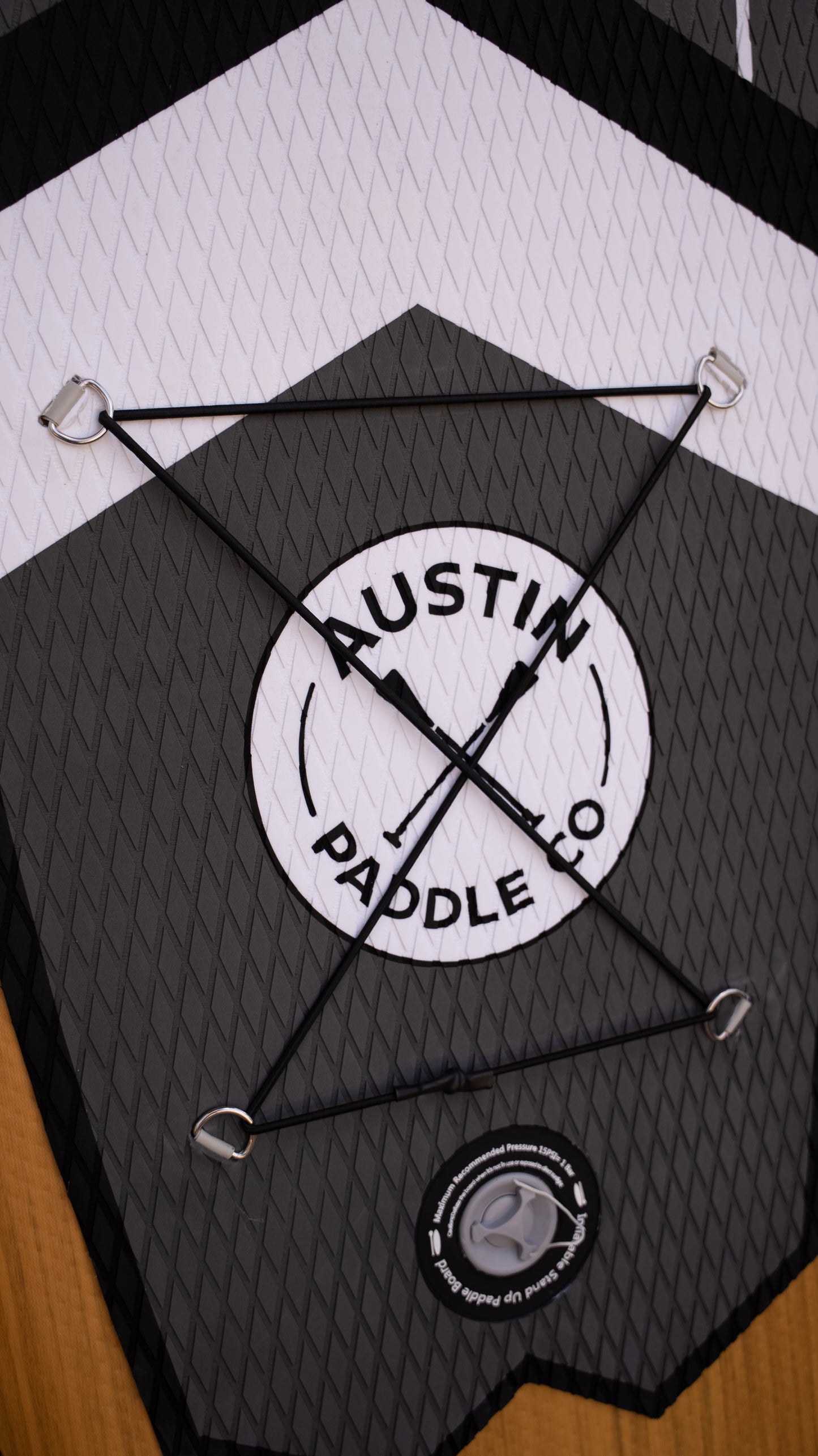 Rustic 11' Inflatable Paddle Board Package